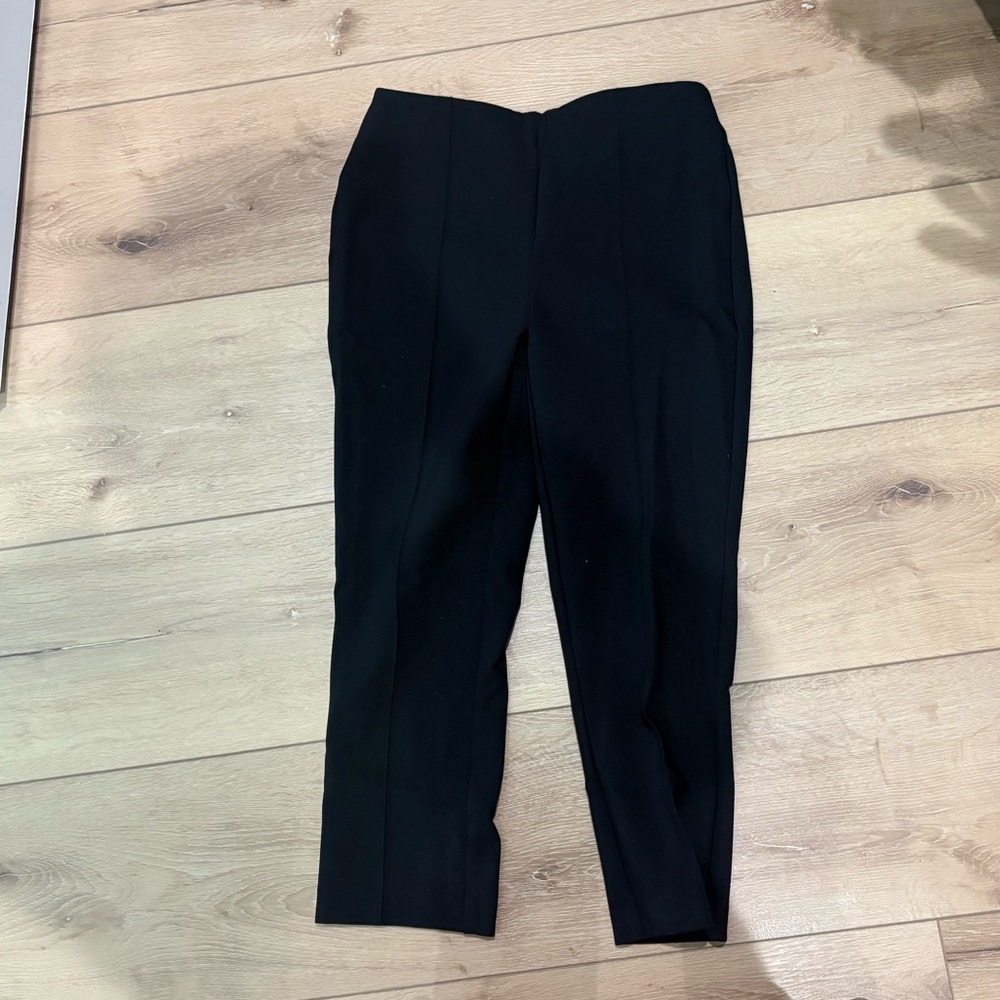 Rachel Zoe Classic Black Cropped Pants